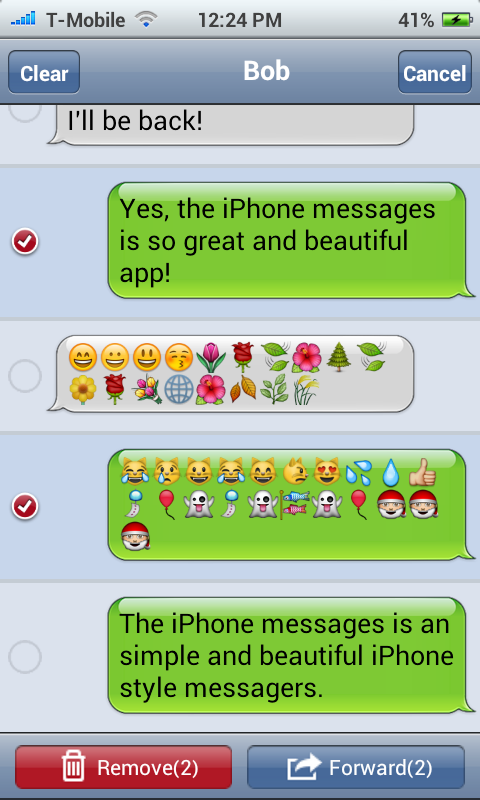 phần mềm nhắn tin giống iphone cho android