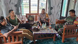 Polsek Sukagumiwang dan Koramil Gelar Silaturahmi Kamtibmas di Desa Larangan Jambe