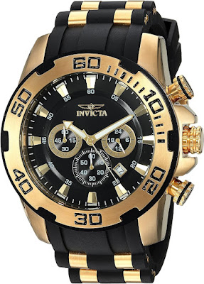 Invicta Men's Pro Diver Analog Display Quartz Black Watch