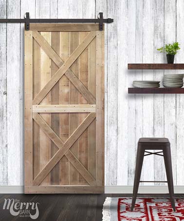 Pintu Plipit Pintu papan  kayu polos Materialpilihanku