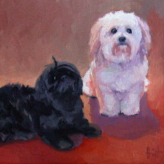 Toby and Balzac by Liza Hirst