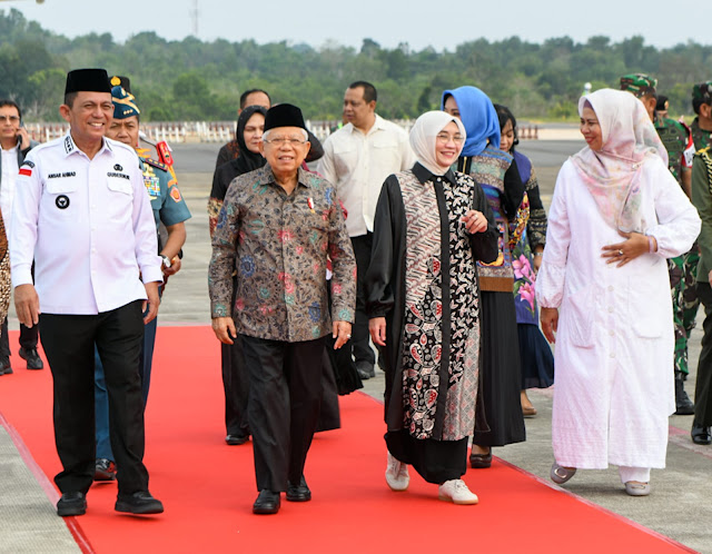 Wapres RI Maruf Amin Disambut Gubernur Kepri Jelang Pembukaan Kepri Ramadhan Fair 2024