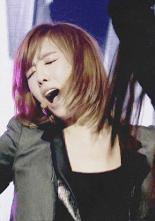 Taeyeon SNSD Girls' Generation Short Hair GIF