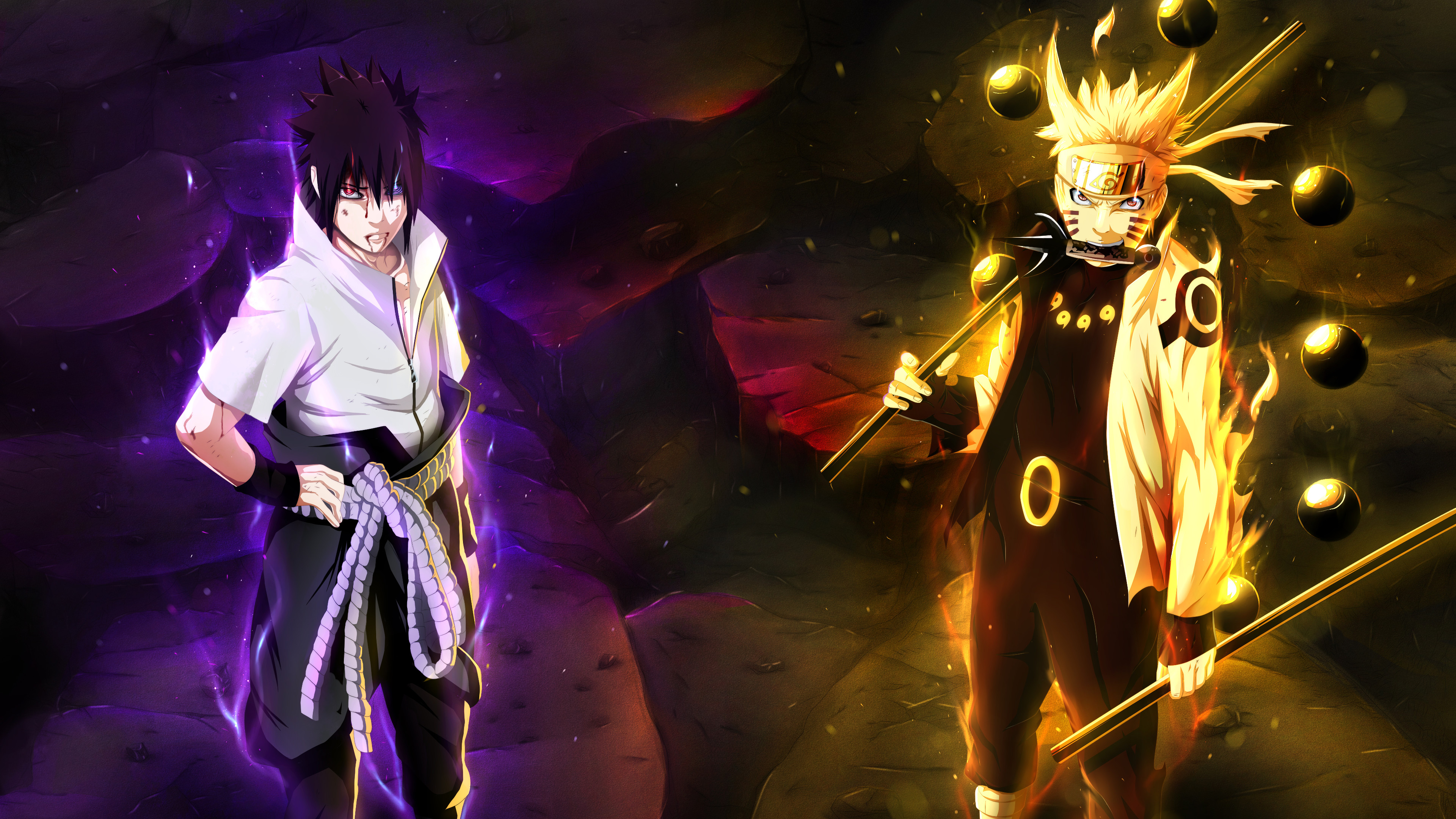 Naruto E Sasuke Wallpaper 4 K Manga Expert