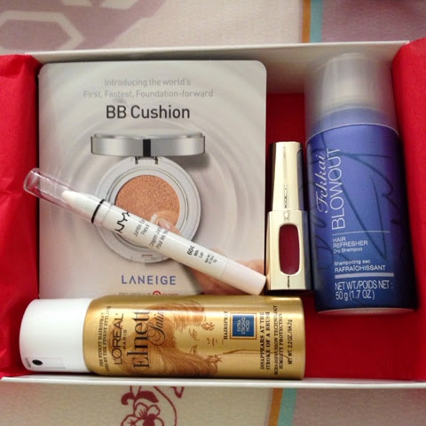 Target Beauty Box Fall 2014 -- intrice.blogspot.com