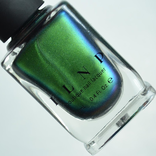 green to blue multichrome nail polish