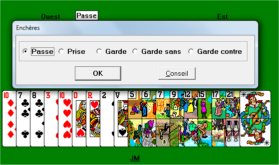 capture d'écran Objectif Tarot