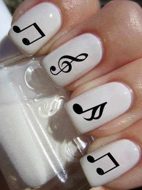 Black And White Nail Designs