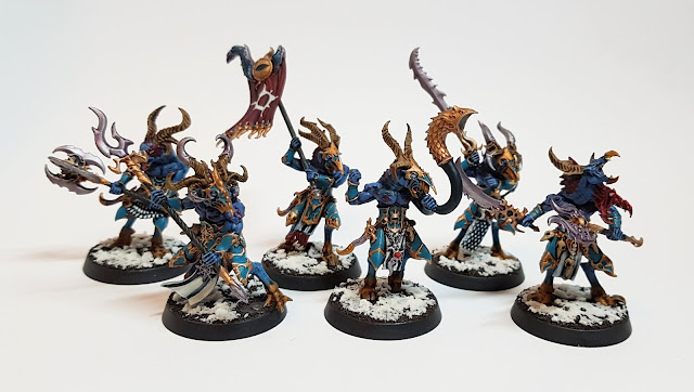 Tzaangor from Warhammer 40k, Thousand Sons or Age of Sigmar, Disciples of Tzeentch.