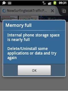 Cara Mengatasi Ponsel Yang Kehabisan Memori