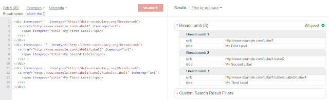 structured data testing tools