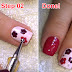 How To Apply Easy Flower Nail Art With Dotting Tools