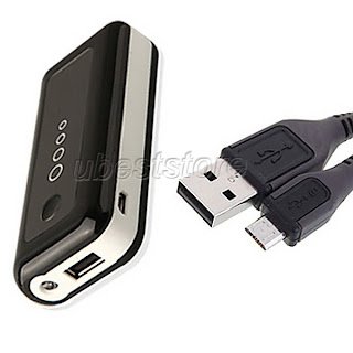 5600mAh External Mobile Power Bank Charger fr iphone 5/4s/mini I9300 N7100 HTC