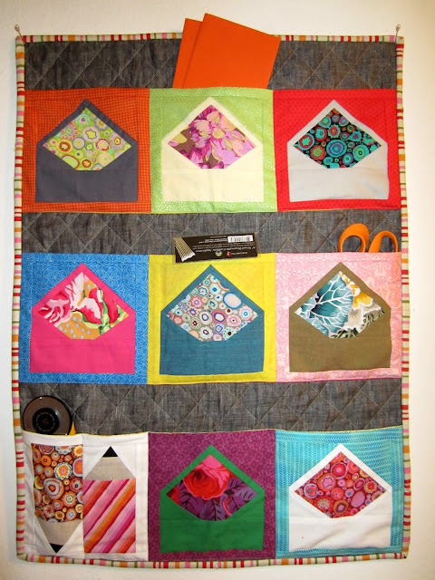 Zakka Along 2.0 Patchwork, Please - You've Got Mail Wall Pocket