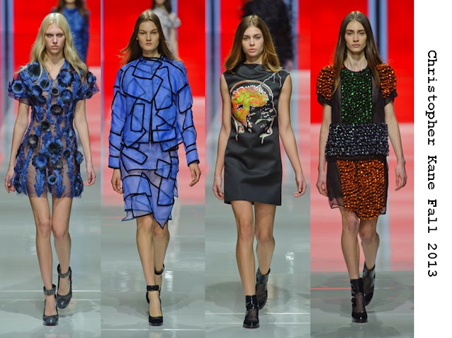 Christopher Kane Fall 2013 - A collection worth an investment for PPR