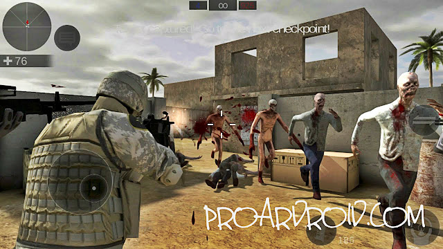  لعبة Zombie Combat Simulator v1.2.3 كاملة للأندرويد (اخر اصدار) logo