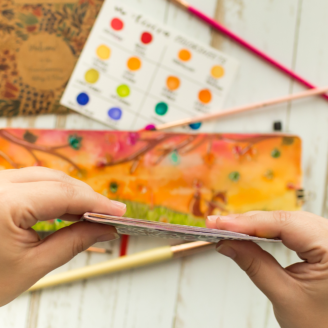 Viviva ColorSheets is a Portable Watercolor Kit for Artists-On-The-Go