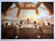 For Maundy Thursday, I offer Salvador Dali's painting of the Last Supper.