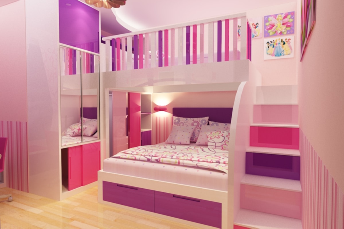50 Contoh Kamar  Tidur Anak  Perempuan Cute Interior 