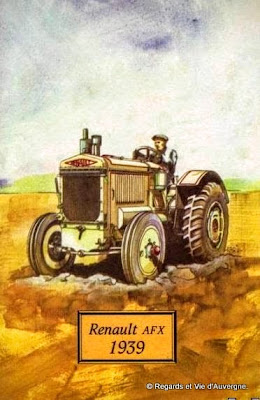 Tracteur agricole ancien