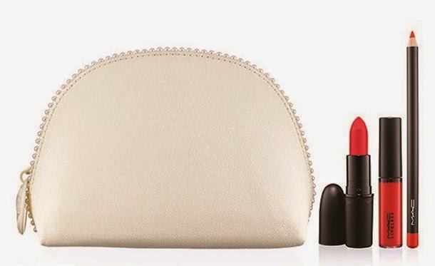 MAC Keepsakes Red Lip Bag 