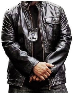 Gambar Jaket Kulit Polisi Dari Film Ride Along Ice Cube James Payton