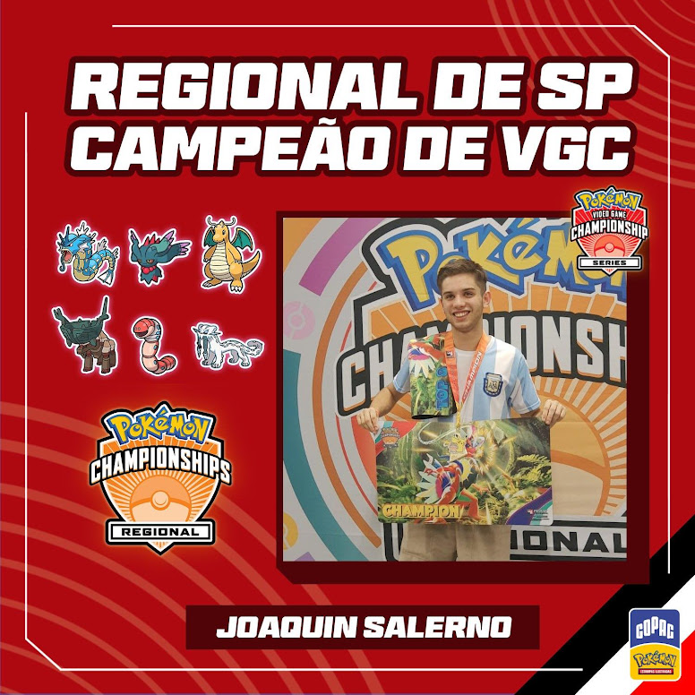 Pokémon Regional de São Paulo Campeão VGC Masters