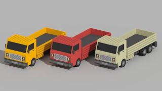 Low Poly Cars Cartoon Vehicles