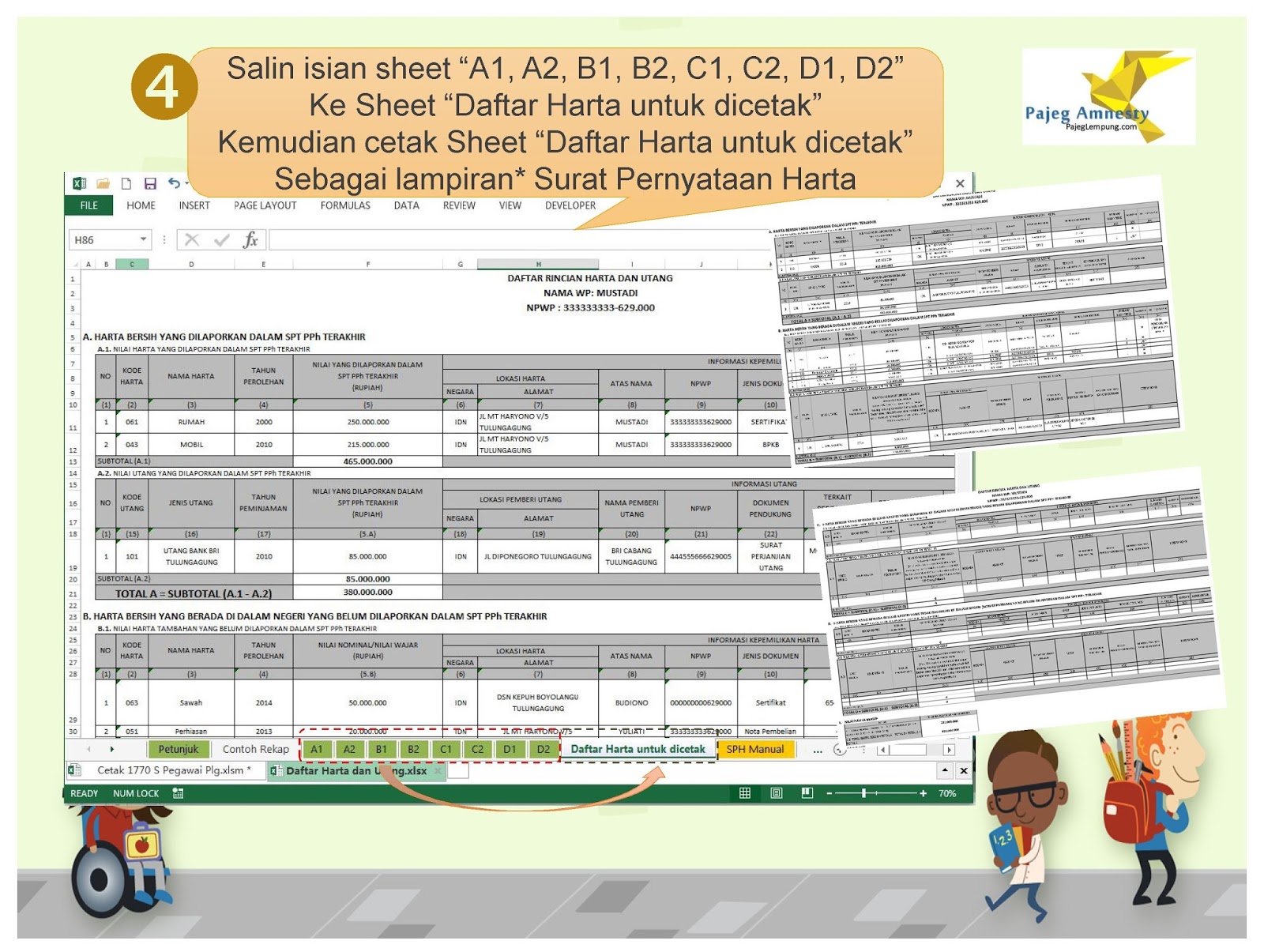 Pajeg Amnesty: Amnesti Pajak - Pegawai / Pekerjaan Bebas