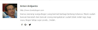 BLOG LOVELY BOGOR