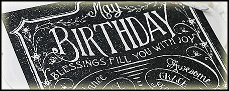 Our Daily Bread designs, Chalkboard Birthday/Thanks, Flower Soft Summer Die Cut Paper Flowers