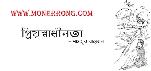 প্রিয় স্বাধীনতা – Priyo Swadhinota । Kobita - শামসুর রাহমান