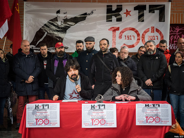 Presentación de la plataforma K17 de conmemoración de la Revolución de 1917