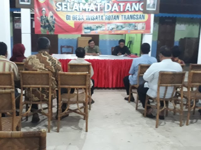 DESA TRANSAN GELAR RAKOR PERSIAPAN TEST TERTULIS PILKADES TAHUN 2018