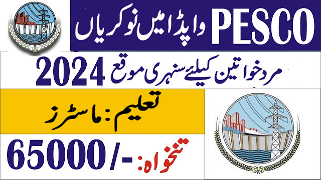 Peshawar Electric Supply Company PESCO Multiple Posts 2024