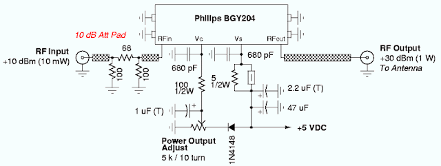 GSM900 Cellular Phone Jammer Circuit Diagram