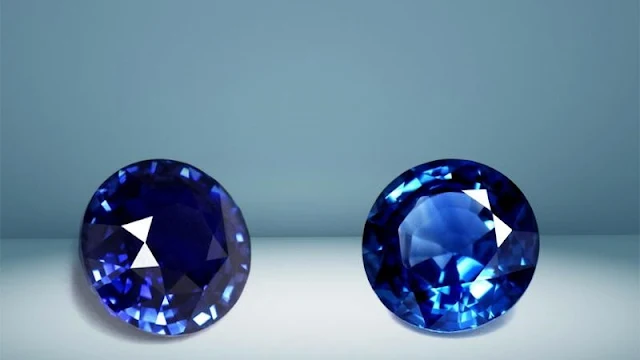 blue sapphire and royal blue sapphire