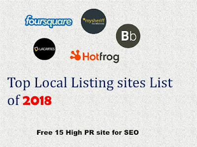 Local Listing Sites List on 2018