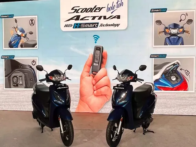 Honda Activa  Smart Key