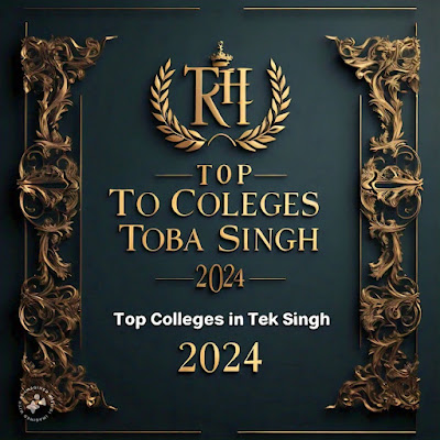 Top Colleges in Toba Tek Singh 2024 Best Ranking