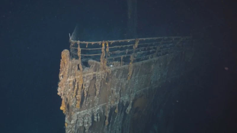 Titanic: pela primeira vez na história os destroços do naufrágio são filmados em 8K