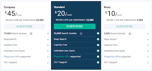 Prepostseo Pricing Plans