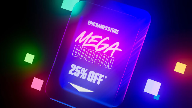 epic mega coupon 25% off sale 2022 egs summer sale free games