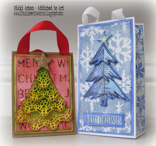 Tim Holtz Christmas Gift Bags