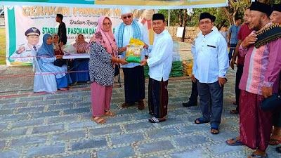 Awali Safari Ramadhan di Pulau Sumbawa, Pj Gubernur NTB Tinjau Gerakan Pangan Murah 