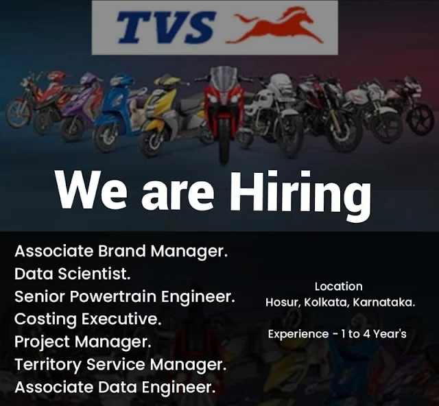 Unveiling Exciting Career Opportunities at TVS Motors Company