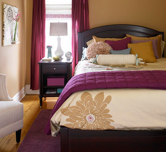 Purple Bedroom Designs