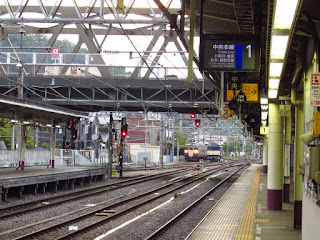 Gare de Nirasaki à coté de Akeno.