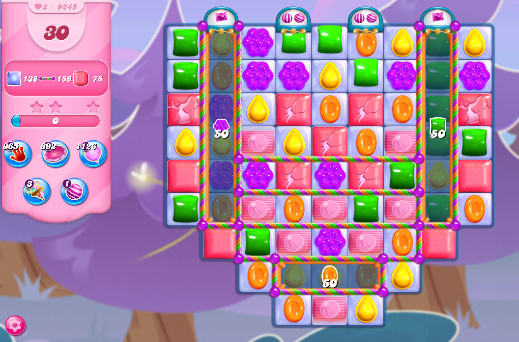 Candy Crush Saga level 9245