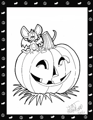 Halloween Pumpkin Coloring Pages